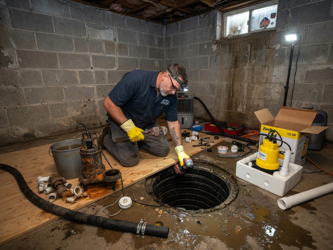 Sump Pump Replacement in Erie, PA